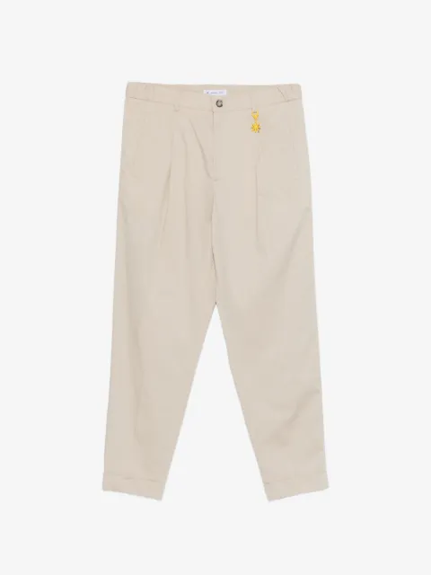 Manuel Ritz pantalones con pinzas y cinturón