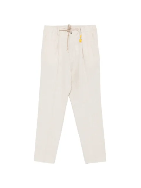 Manuel Ritz pantalon à lien de resserrage