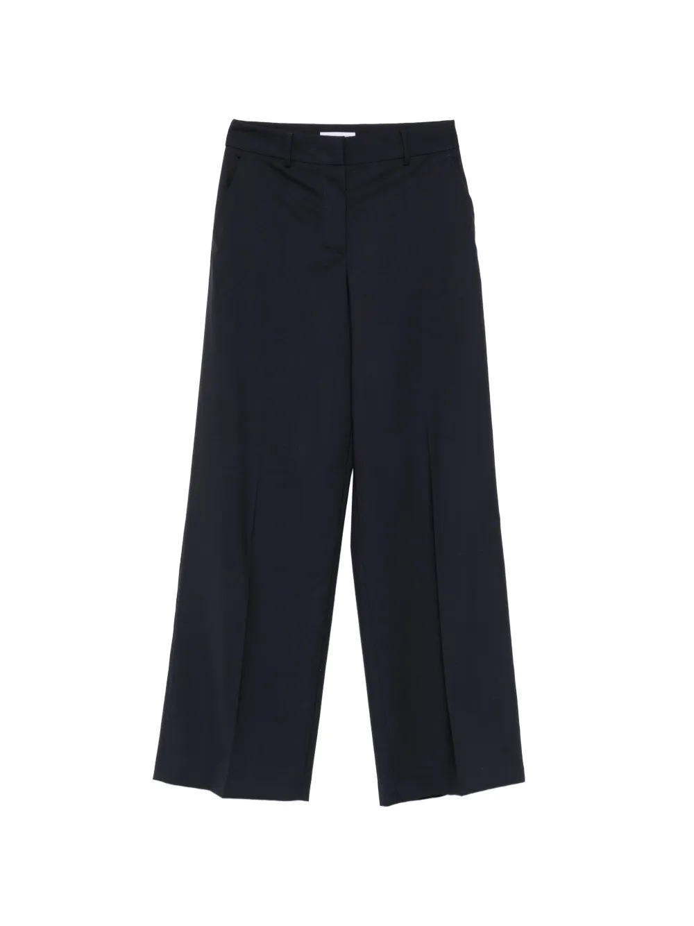 Manuel Ritz pressed-crease trousers - Blu