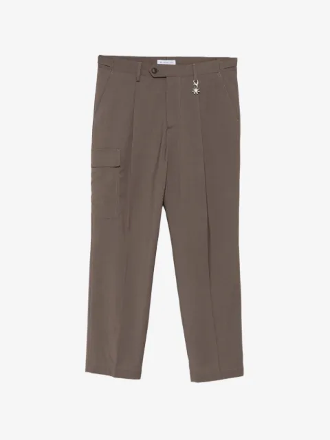 Manuel Ritz pantalon à design plissé