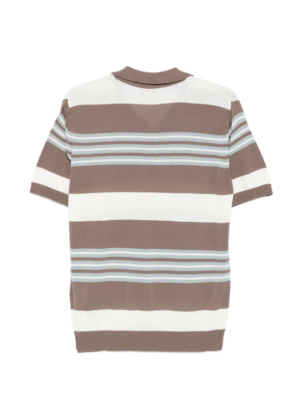  Manuel Ritz V-neck T-shirt - Brown 