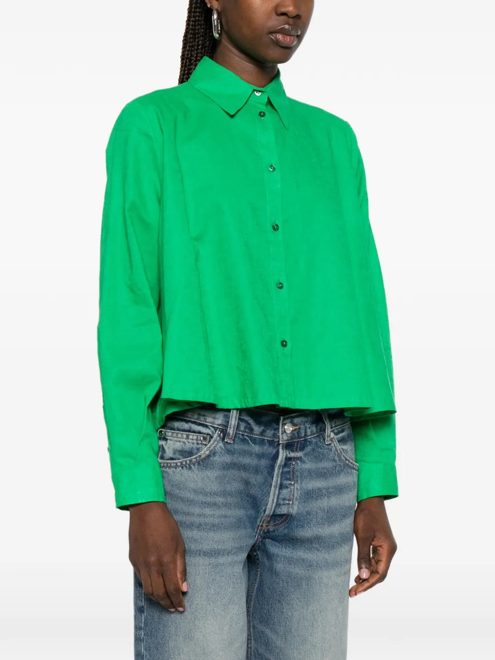  Manuel Ritz Camisa De Manga Larga - Verde 