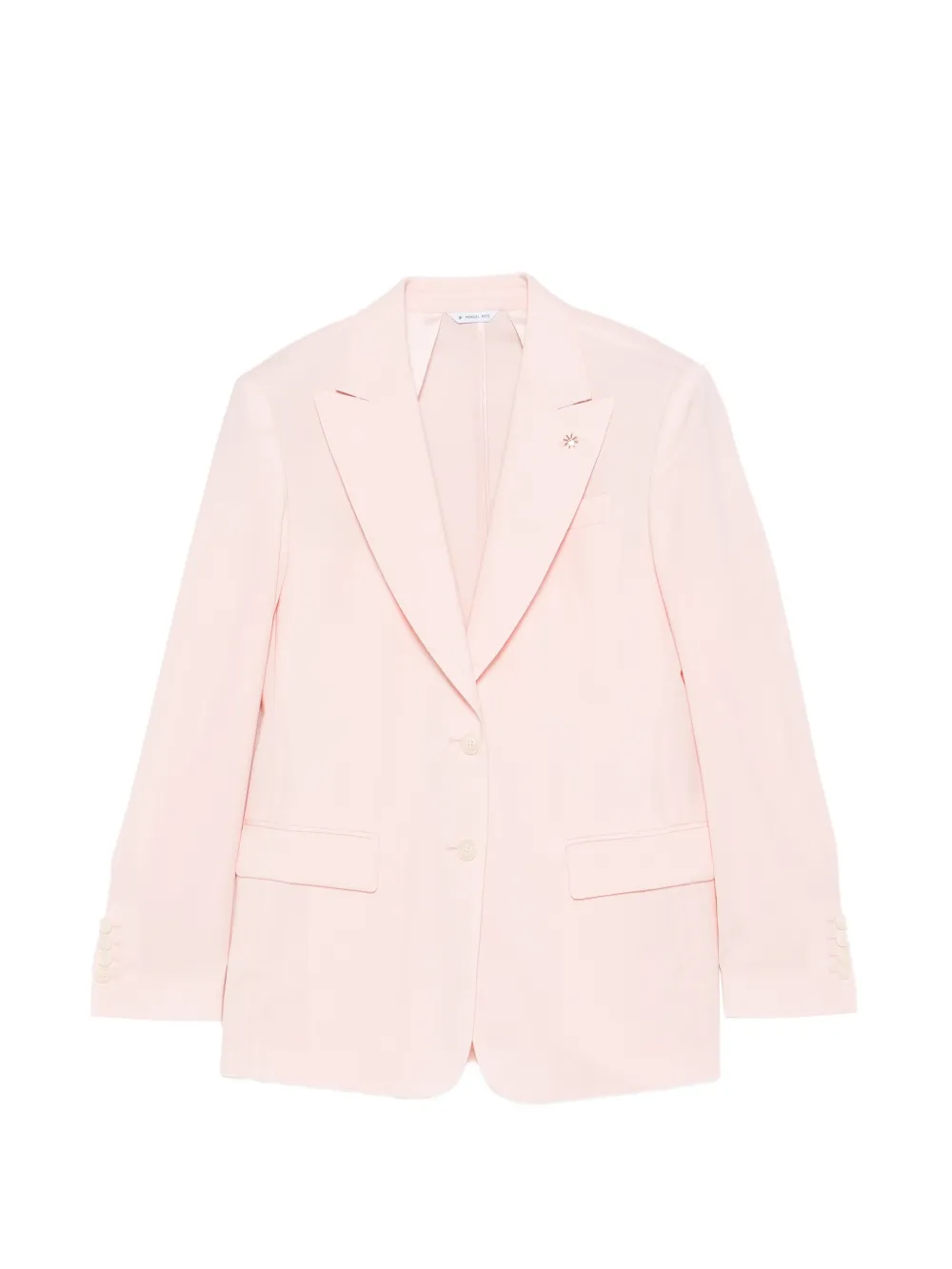 Manuel Ritz peak-lapels single-breasted jacket - Rosa