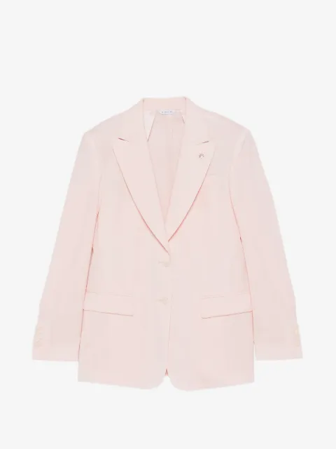 Manuel Ritz peak-lapels single-breasted jacket