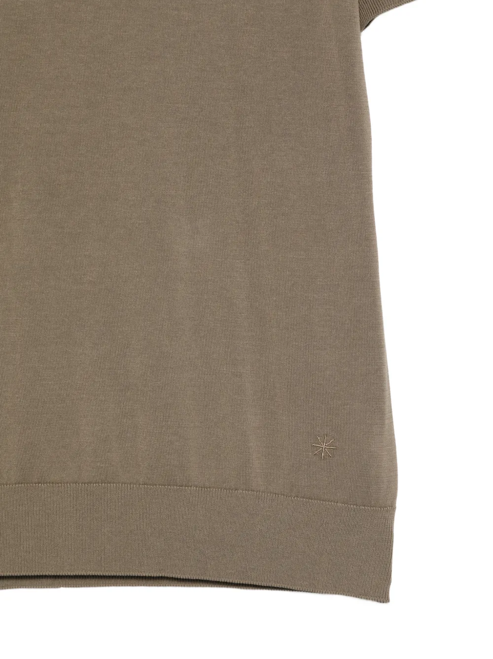  Manuel Ritz Crew-neck T-shirt - Brown 