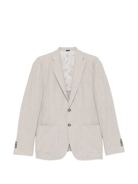 Manuel Ritz buttoned pocket blazer