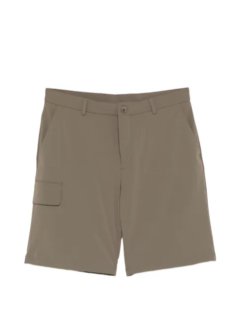 Manuel Ritz  logo-patch belt-loop shorts