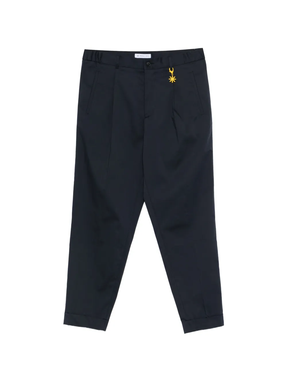 Manuel Ritz Pantaloni con passanti - Blu