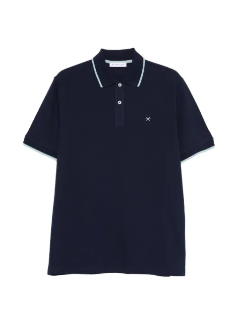 Manuel Ritz contrasting-trim polo shirt