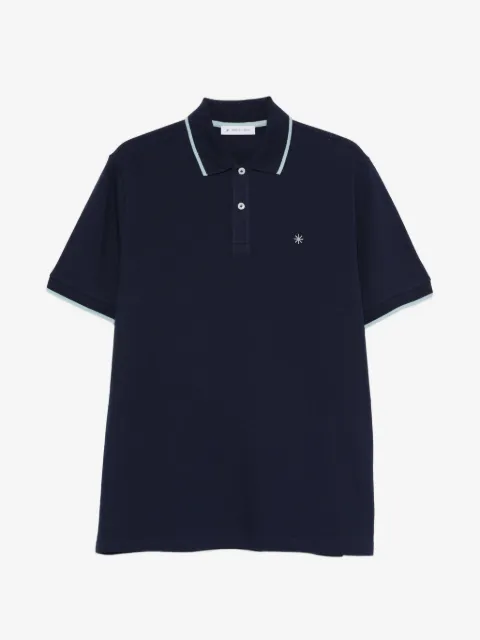 Manuel Ritz contrasting-trim polo shirt