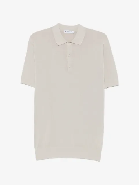 Manuel Ritz playera tipo polo de tejido fino