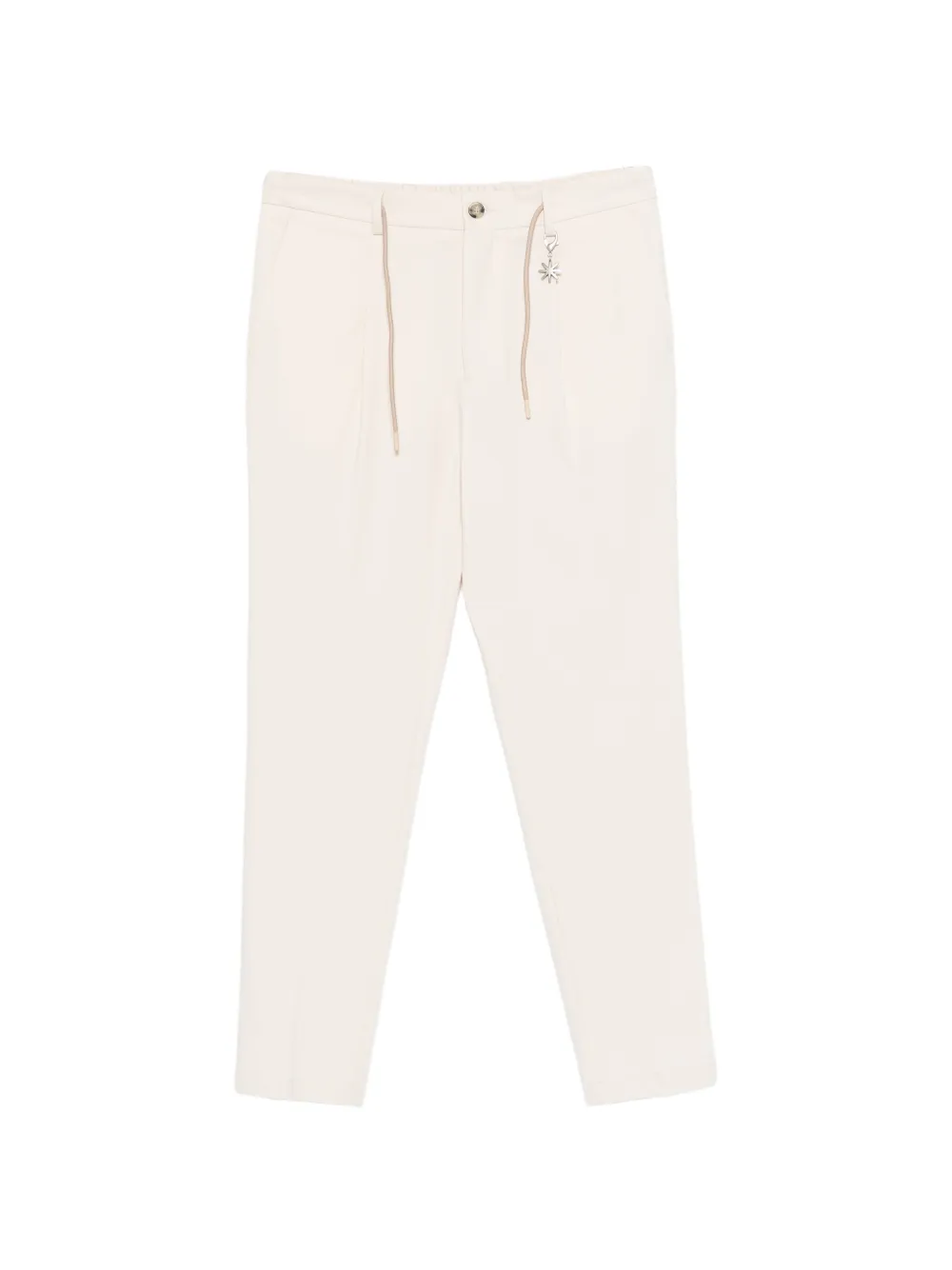 Manuel Ritz drawstring charm trousers - Toni neutri