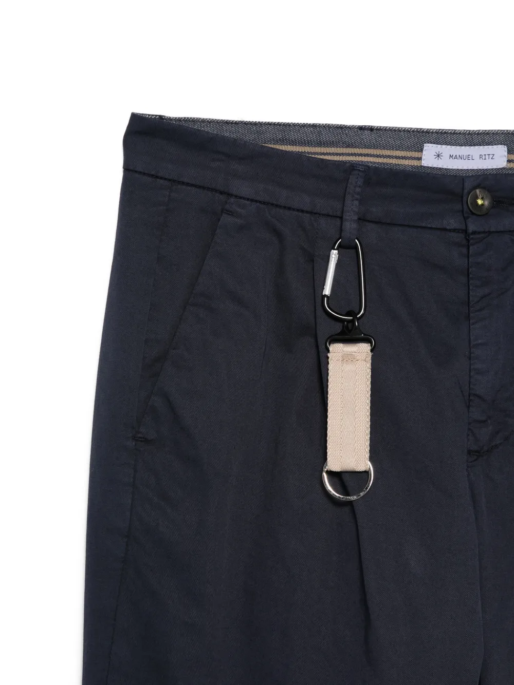  Manuel Ritz Slim-fit Trousers - Blue 