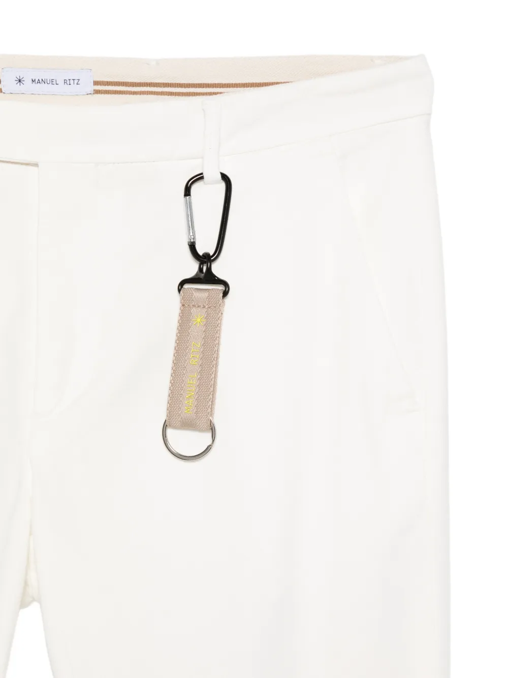 Micro-Texture Slim-Fit Trousers