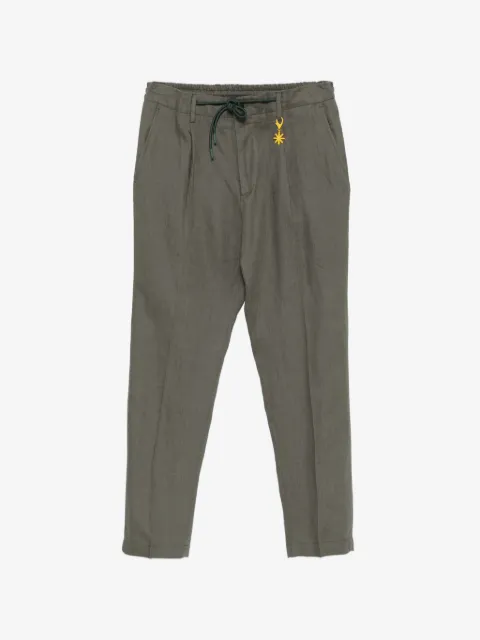 Manuel Ritz pantalones con cordones en la pretina