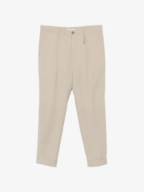 Manuel Ritz pantalones con pinzas y dobladillo vuelto