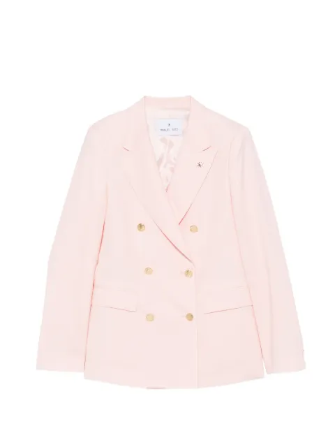 Manuel Ritz double-breasted peak-lapel jacket