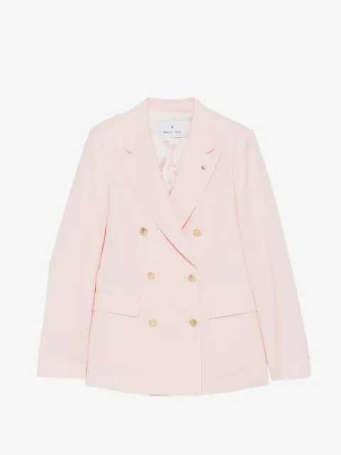 Manuel Ritz double-breasted peak-lapel jacket
