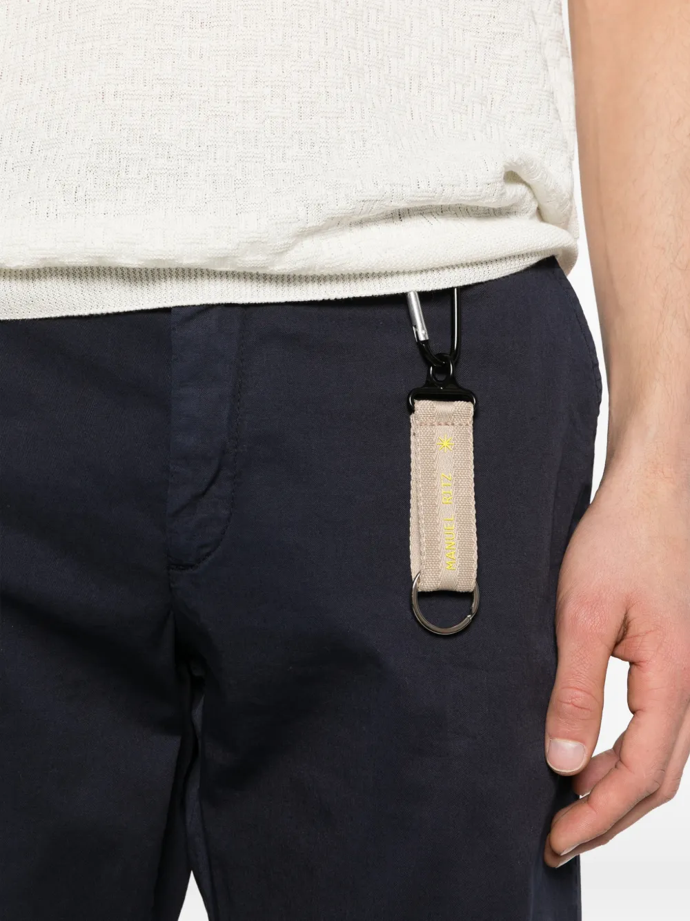 Manuel Ritz Chino shorts Blauw