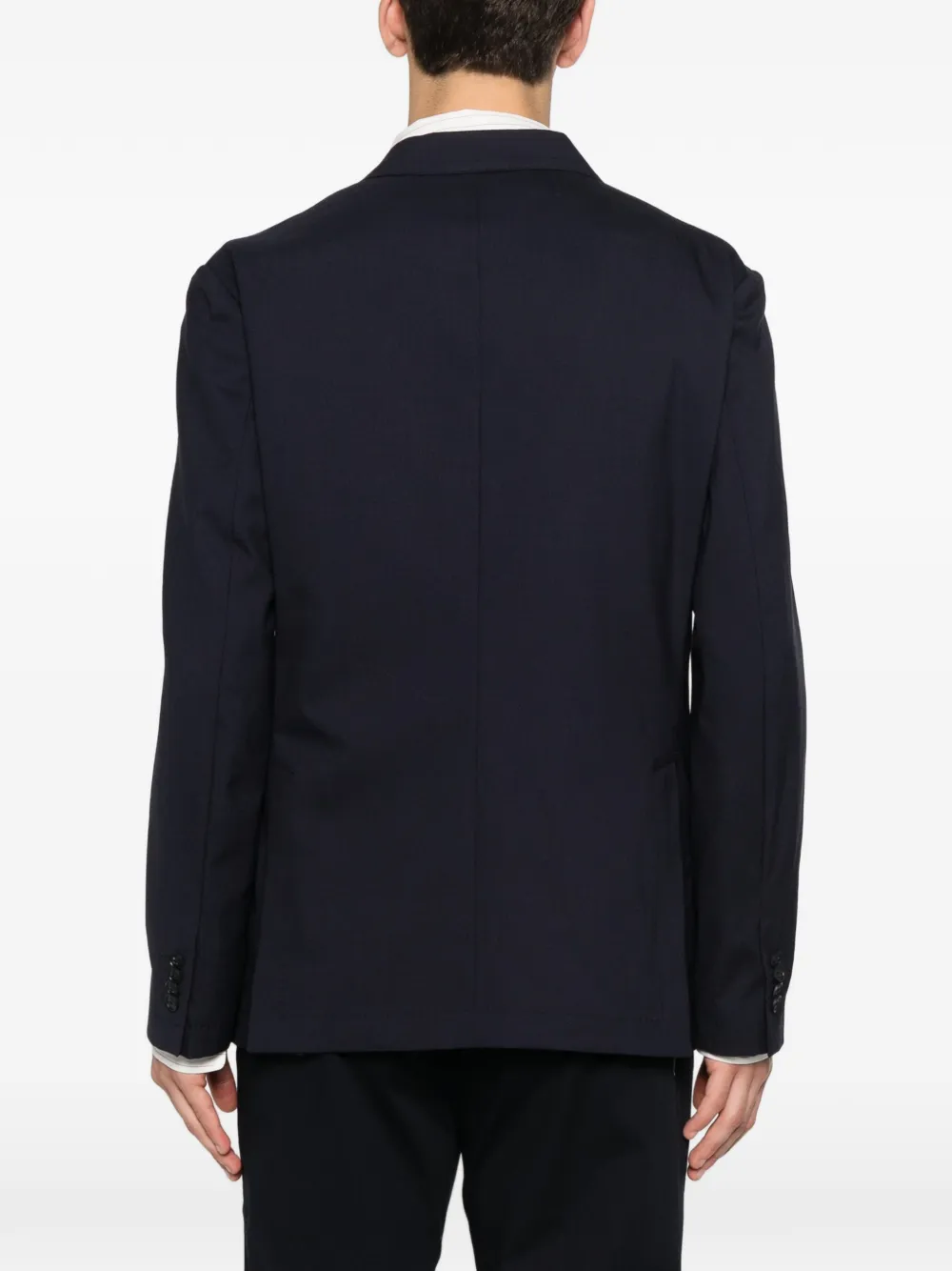Manuel Ritz Blazer met dubbele rij knopen Blauw