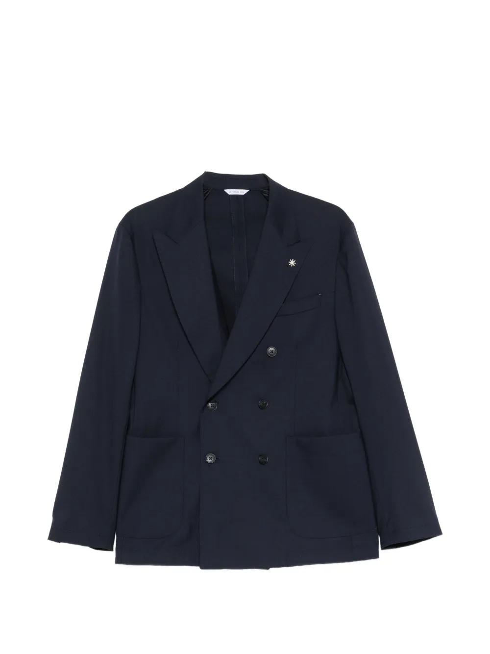 Manuel Ritz double-breasted blazer - Blu