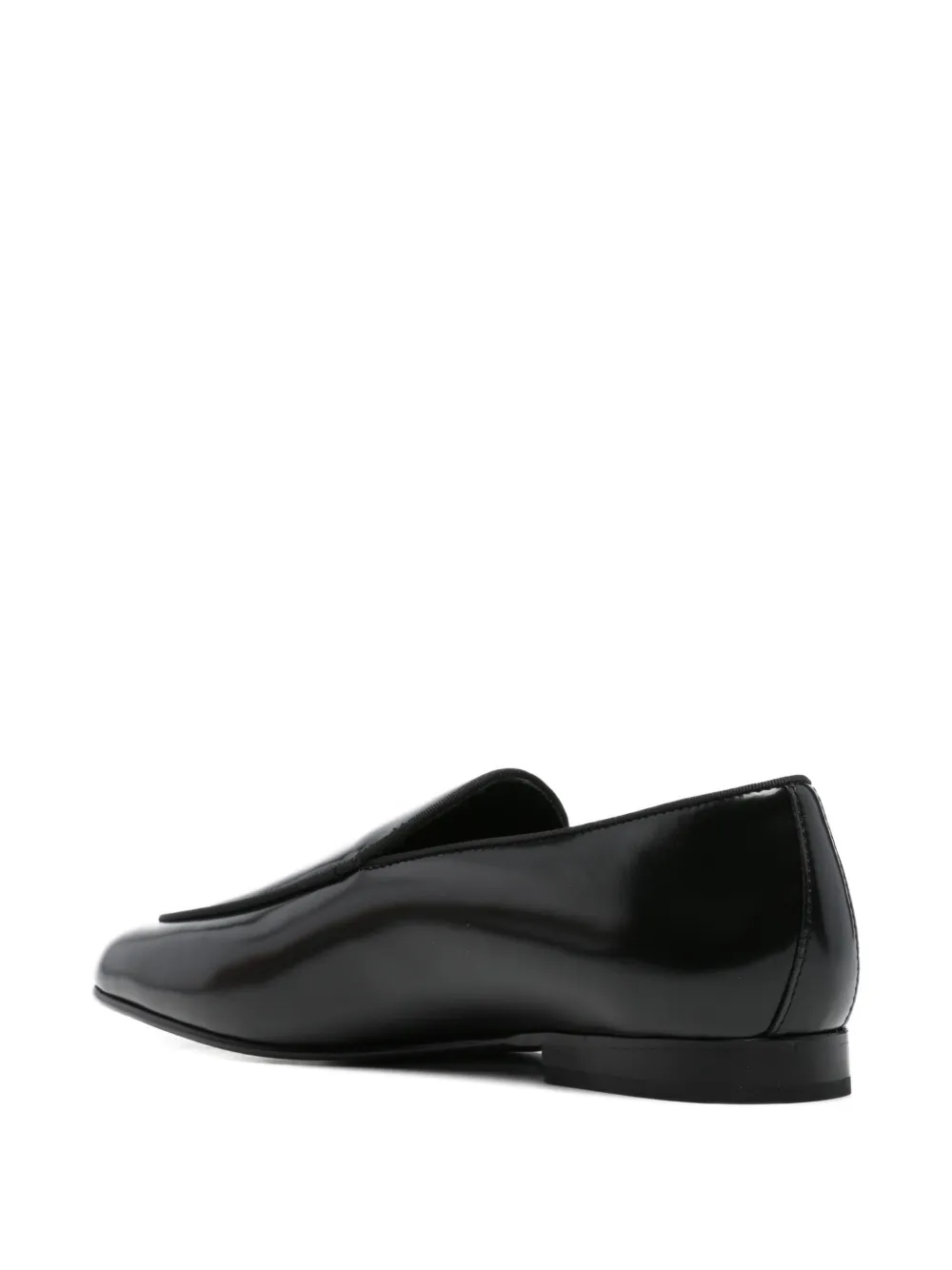 Manuel Ritz Leren loafers Zwart