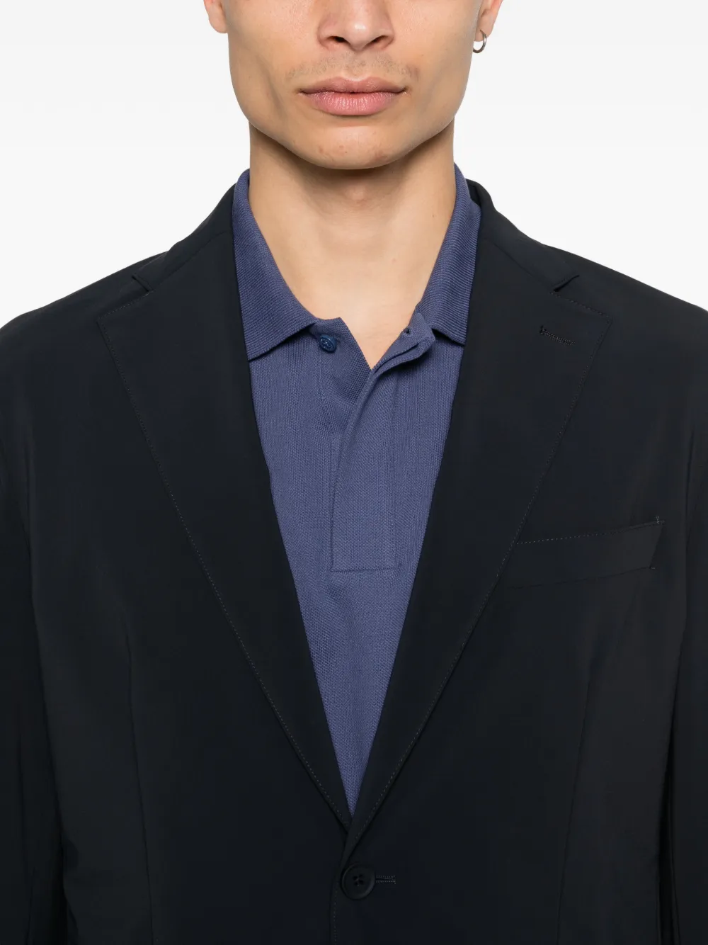 Manuel Ritz Blazer met lange mouwen Blauw