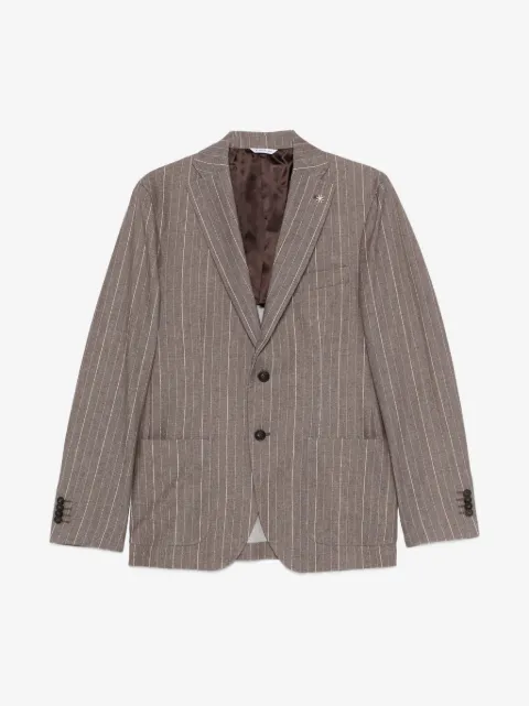 Manuel Ritz blazer à rayures