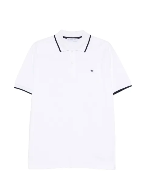 Manuel Ritz contrasting-trim polo shirt