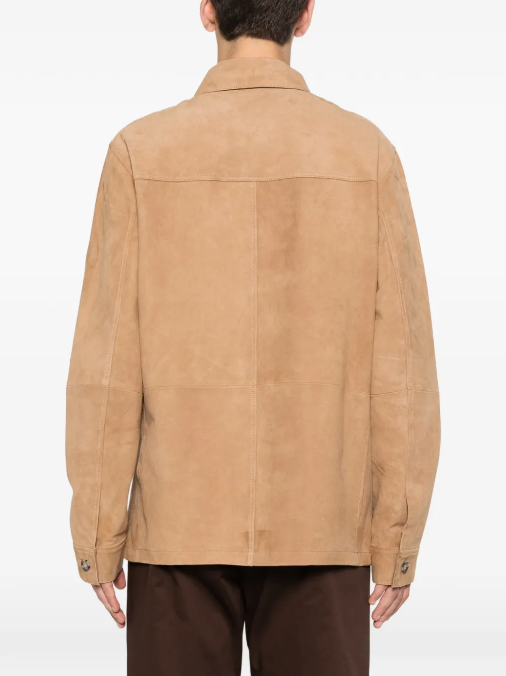 Manuel Ritz Jack met lange mouwen Beige