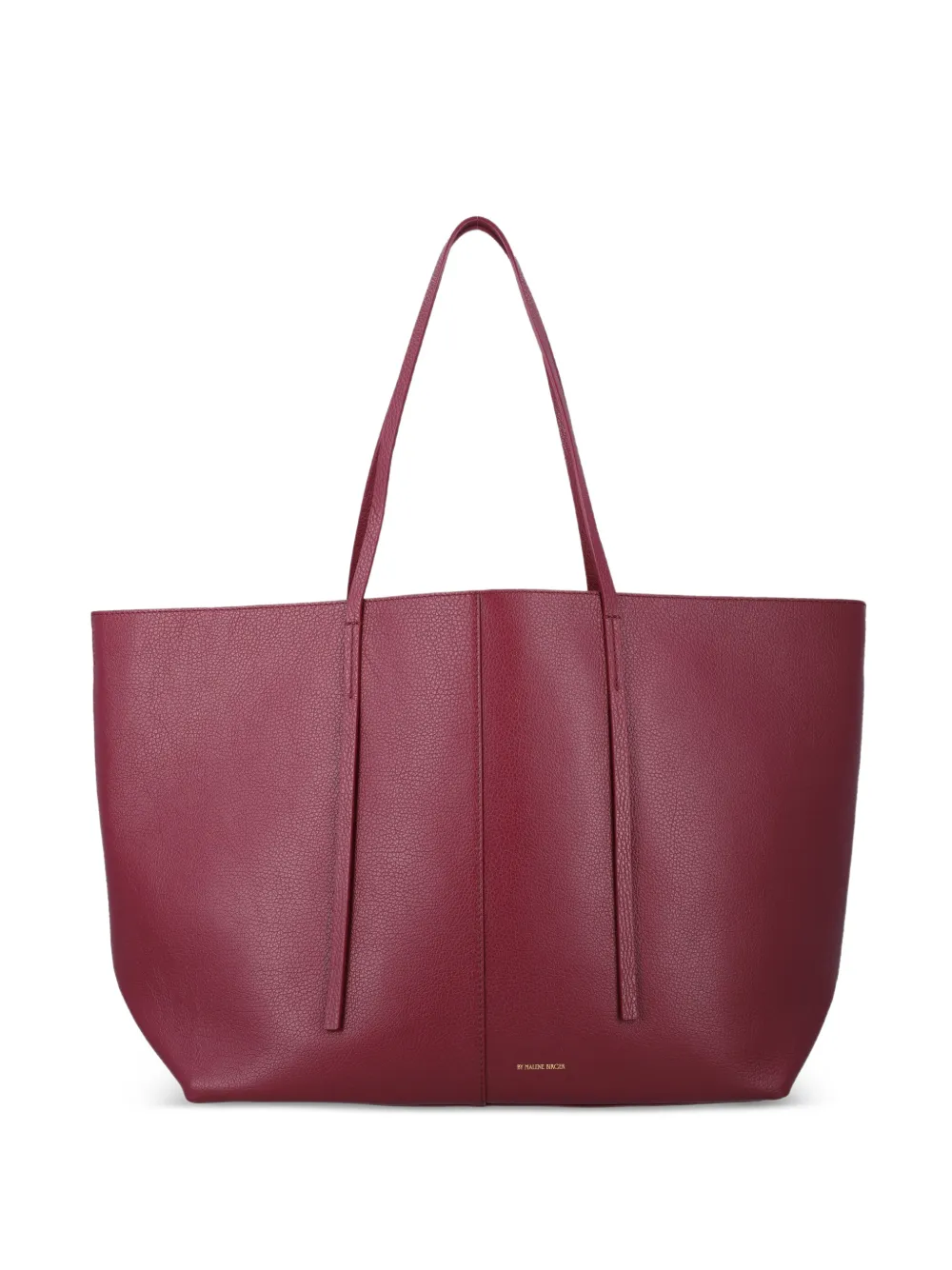 By Malene Birger Abilla leather tote bag - Rosso