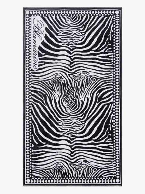 Blumarine Strandtuch mit Zebra-Print