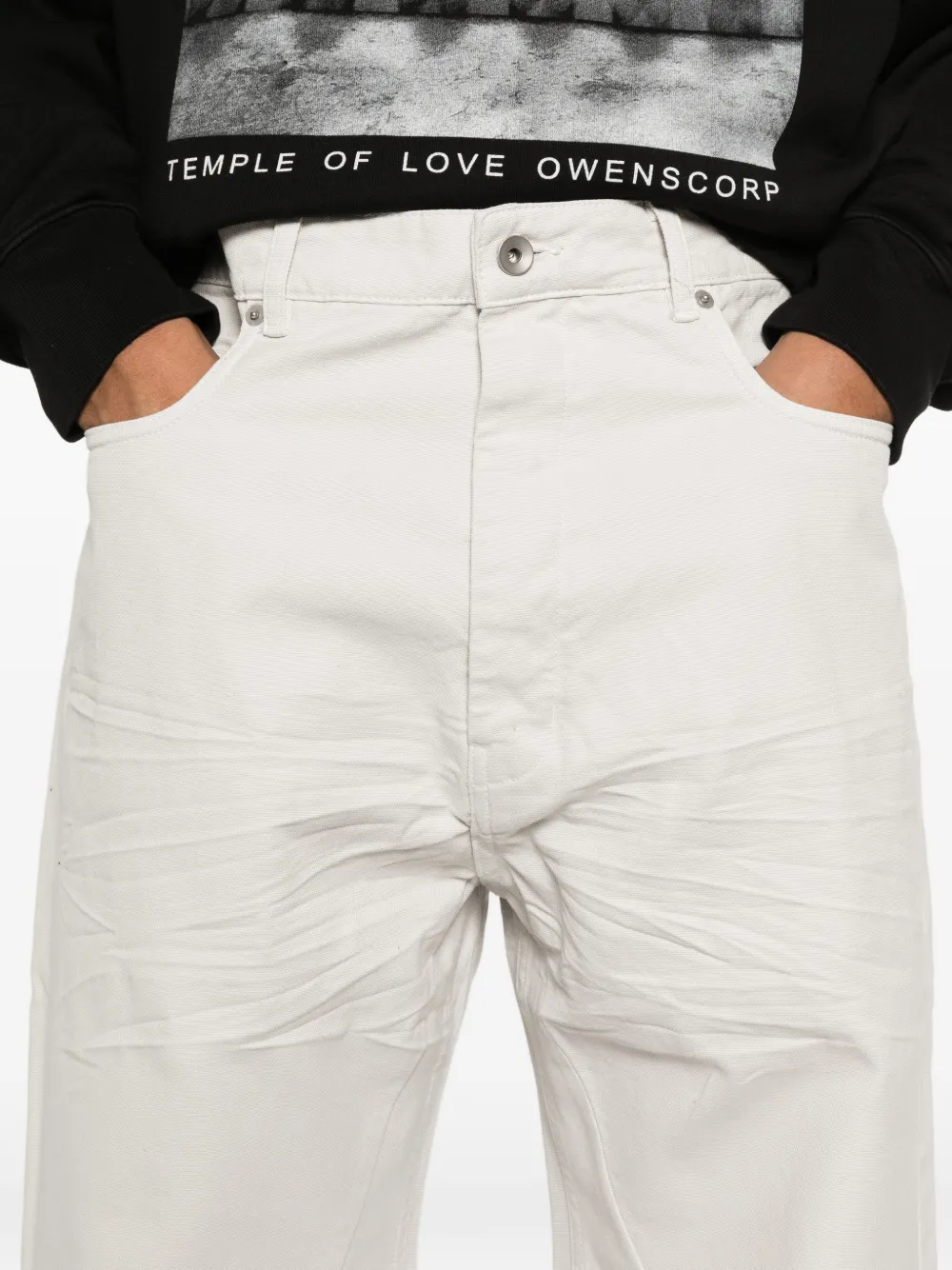 Rick Owens DRKSHDW Geth jeans Beige