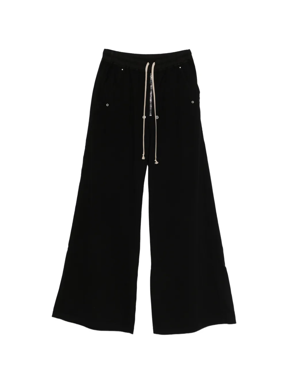 Rick Owens DRKSHDW drawstring wide leg trousers - Nero