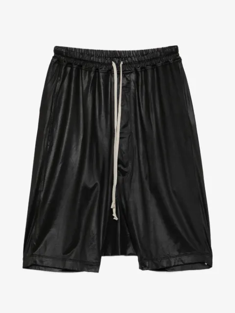 Rick Owens DRKSHDW bermudas con cordones en la pretina