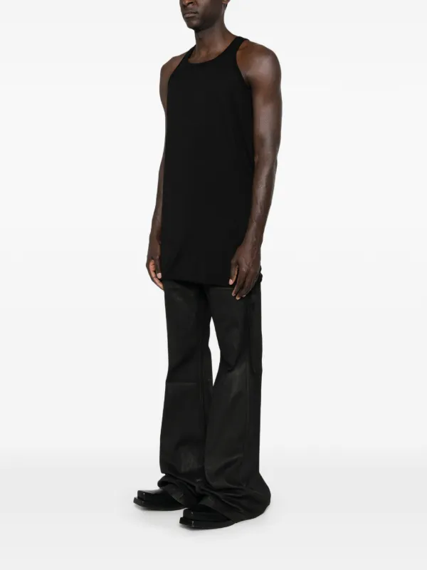 RICK OWENS DRKSHDWブラックノースリーブタンクトップ Rick Owens DRKSHDW タンクトップ | ブラック | FARFETCH JP