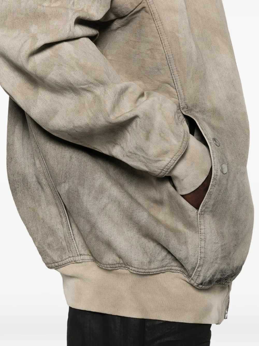 Rick Owens DRKSHDW Bomberjack Grijs