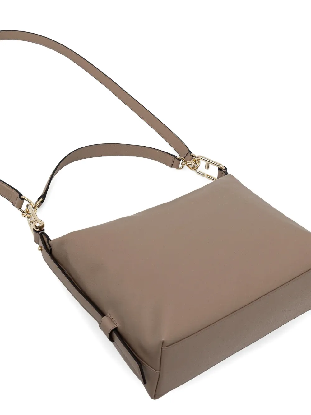 M Tonie Hobo Leather Crossbody Bag