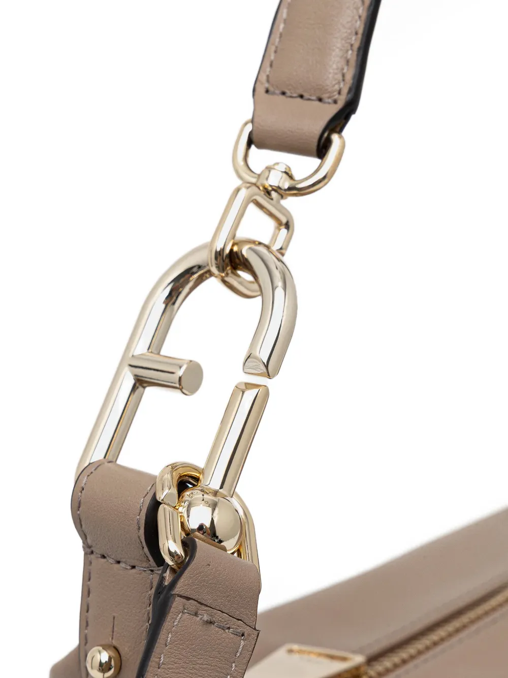 M Tonie Hobo Leather Crossbody Bag