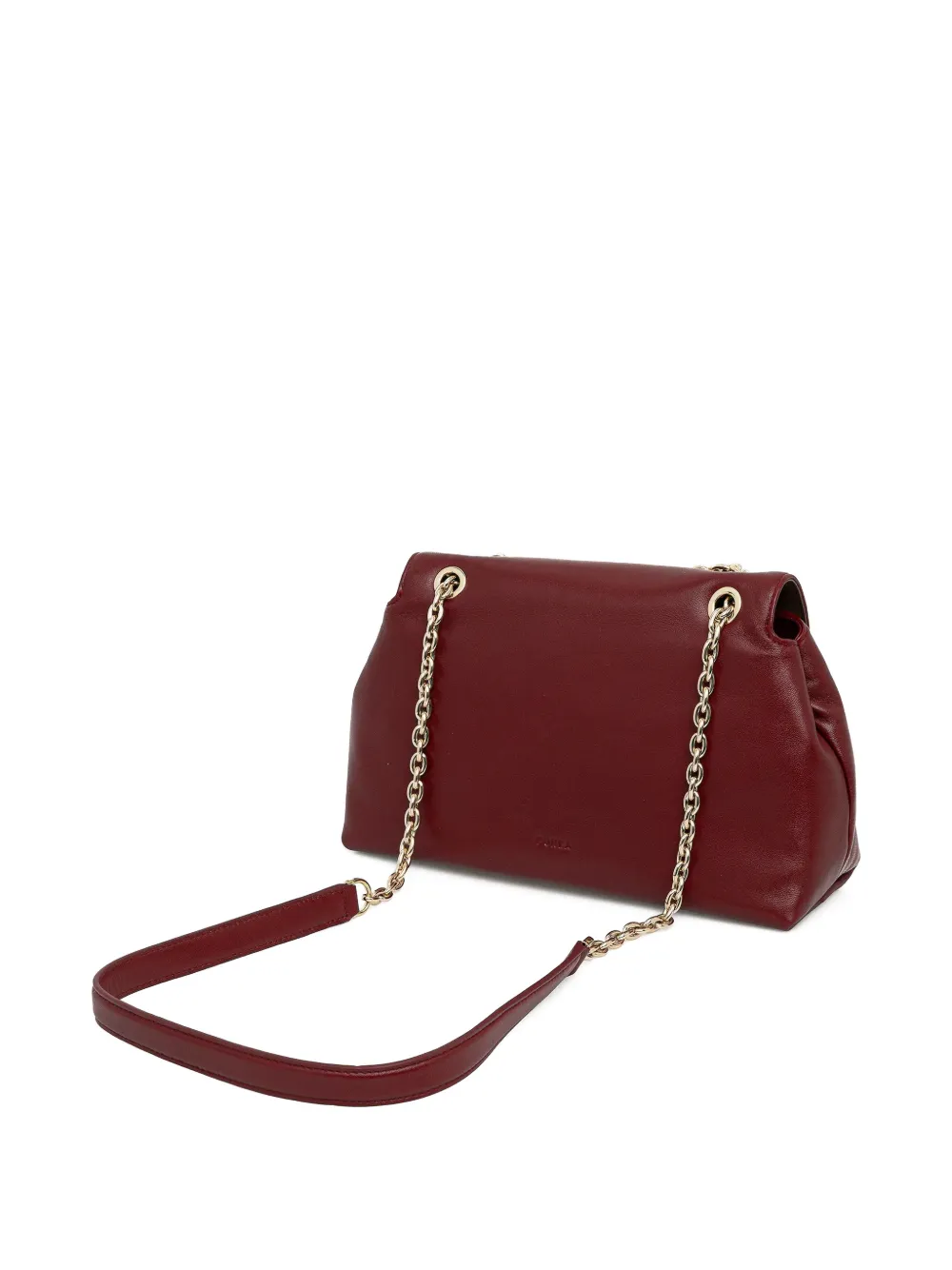 Furla Nadia Leather Crossbody Bag - Red 
