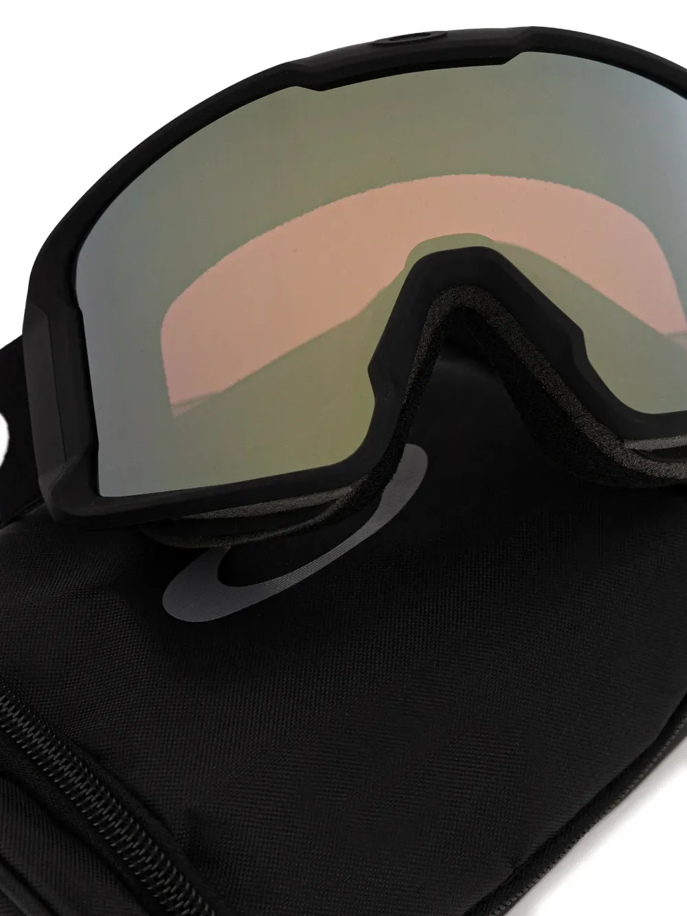 Oakley Line Miner L Prizm skibril met rechthoekig montuur Zwart