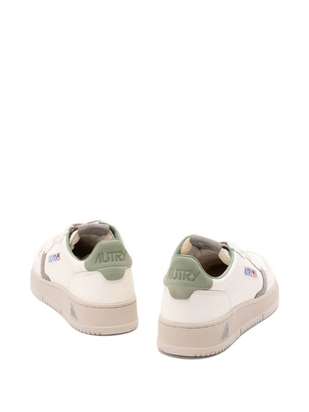 Autry Medalist leren sneakers Beige