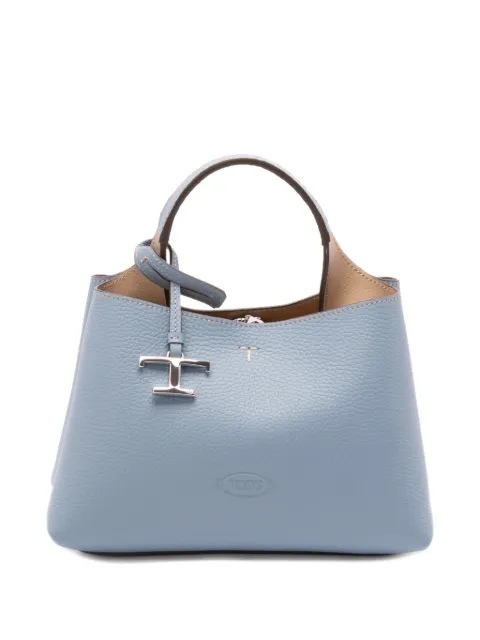 Tod's 'T'-charm leather tote bag