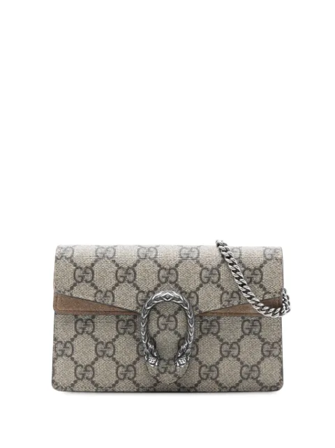 Gucci Pre-Owned 2016-2025 Mini GG Supreme Dionysus crossbody bag