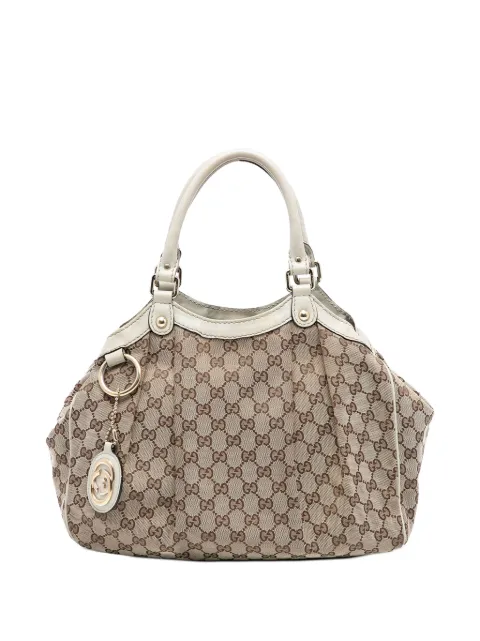 Gucci Pre-Owned 2016-2025 Medium GG Canvas Sukey tote bag