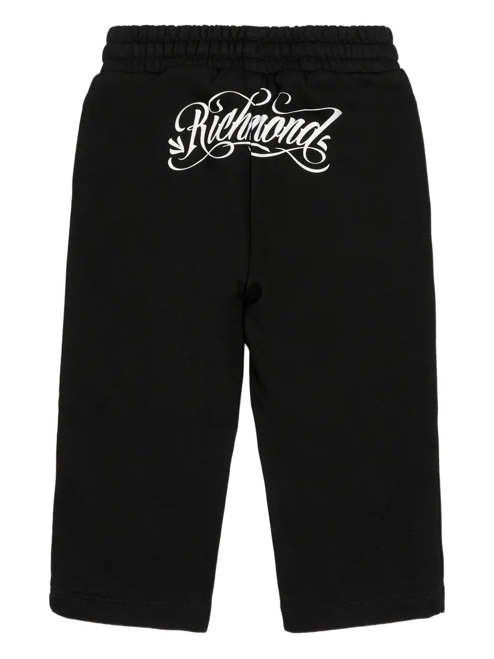  John Richmond Junior Drawstring Logo Trousers - Black 