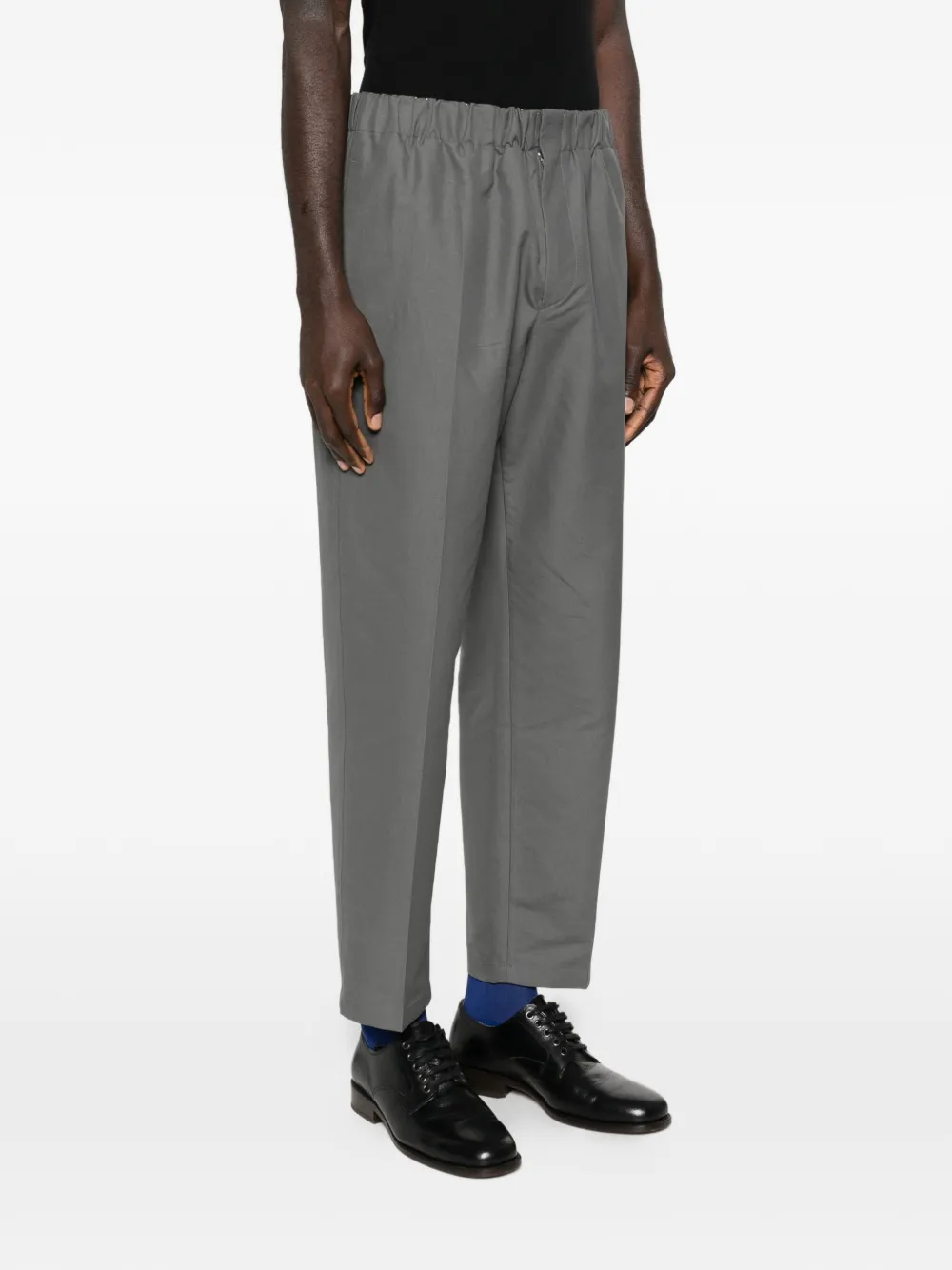 JIL SANDER イージースラックス　チャコールグレー Jil Sander イージーパンツ | グレー | FARFETCH JP