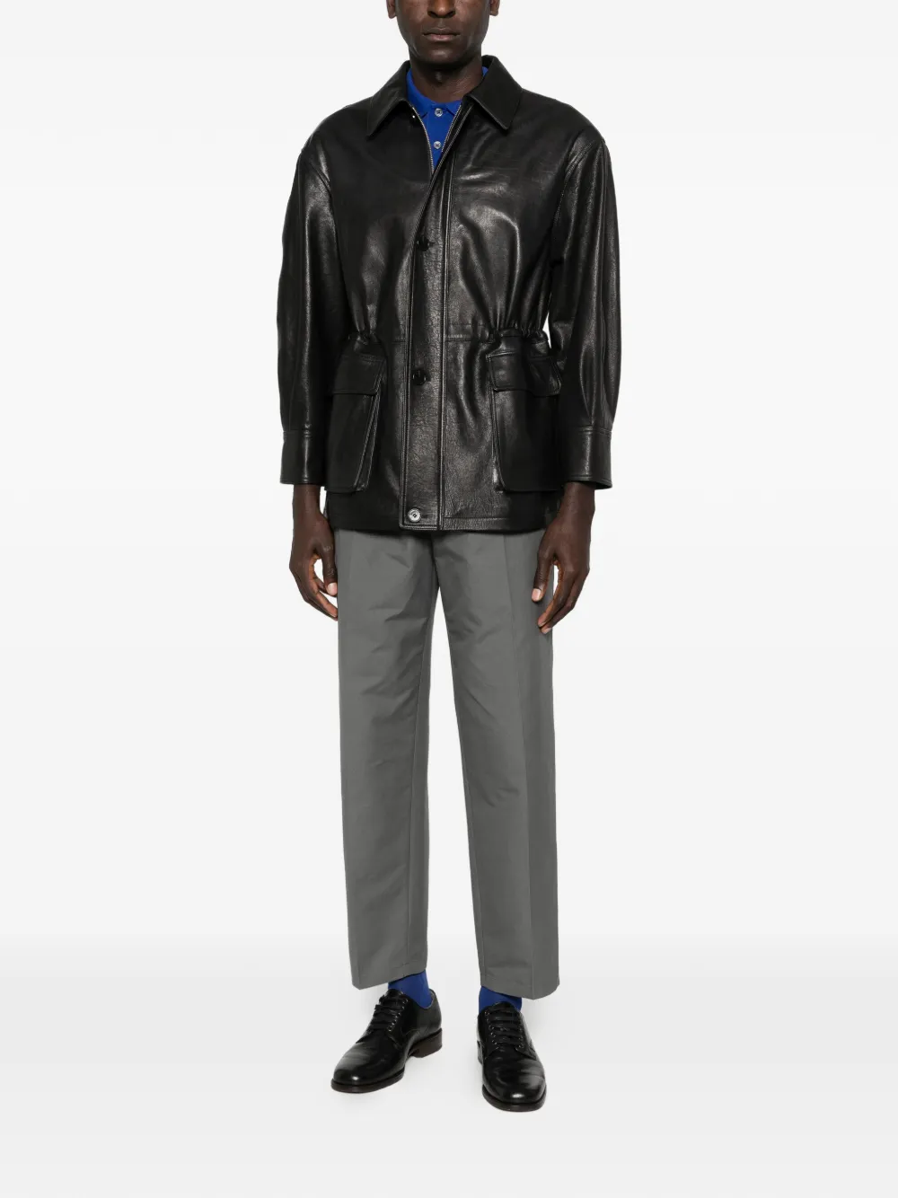 Jil Sander elasticated-waist trousers | Regular-Fit & Straight Leg Pants | Image 2