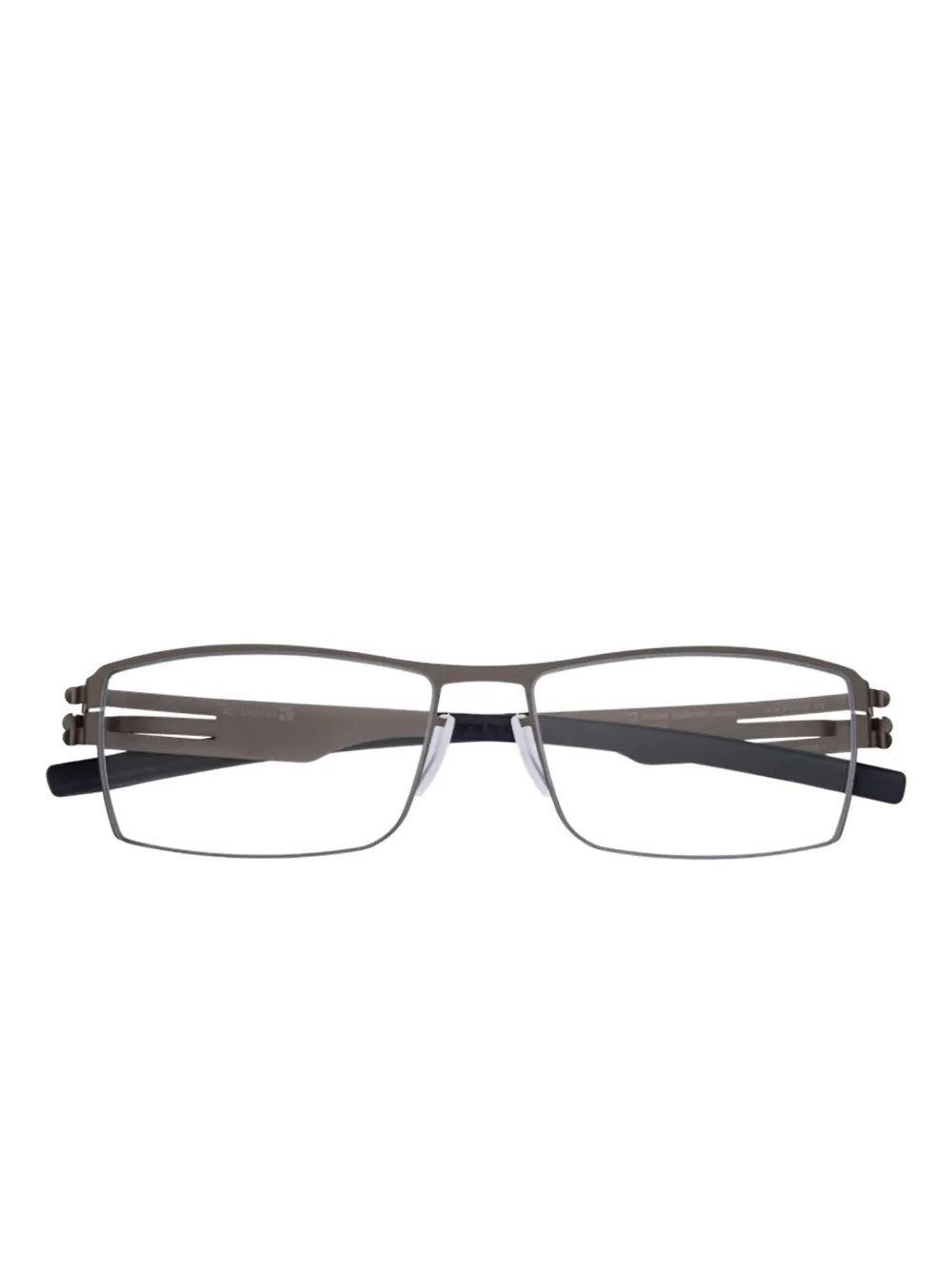 Ic! Berlin square-frame glasses | Grey | Image 1