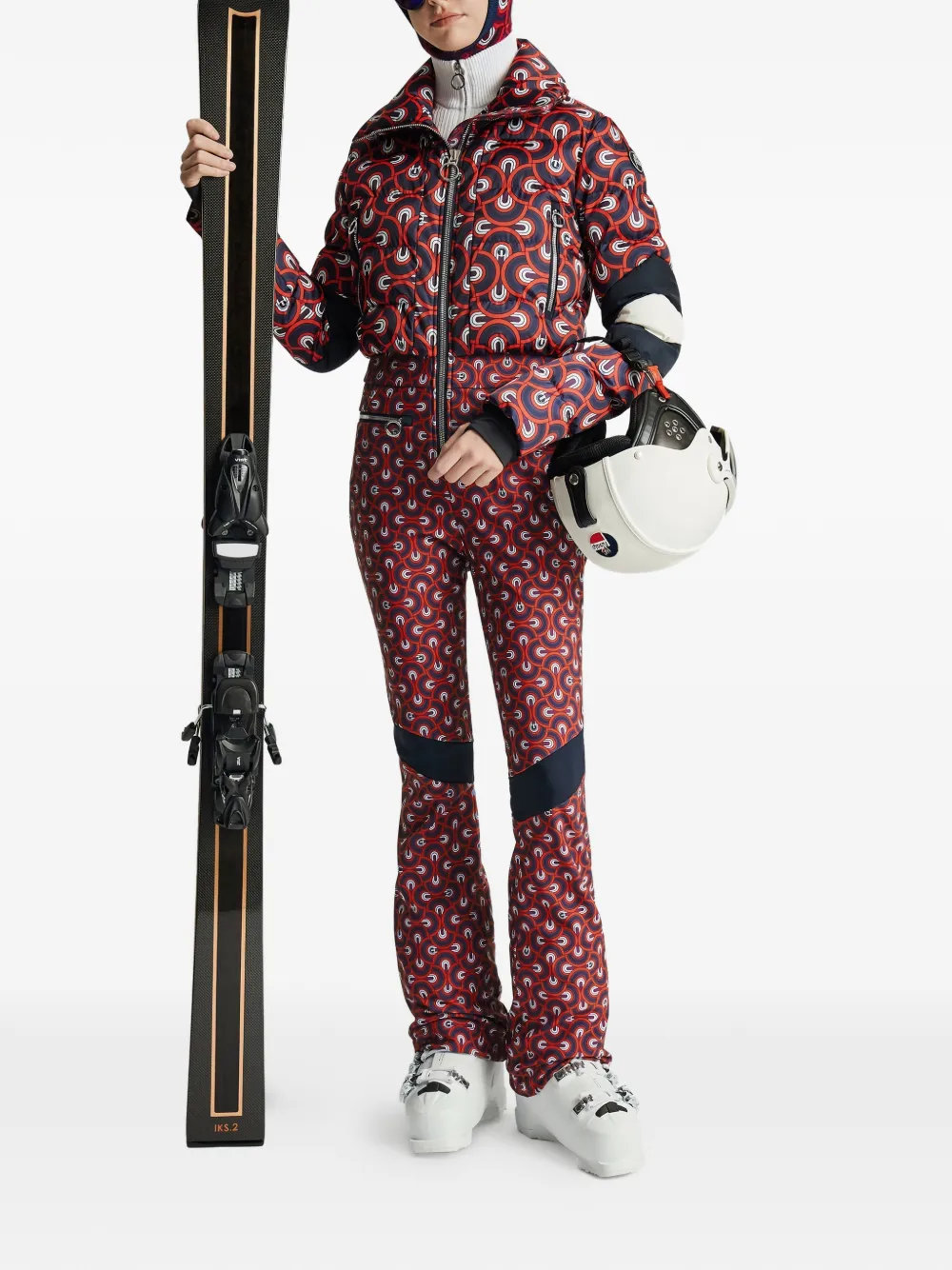 Fusalp quilted patterned ski all-in-one | Ski All-In-One | Image 2